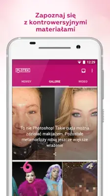 Plotek - plotki o gwiazdach android App screenshot 2