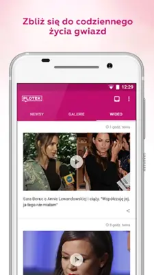 Plotek - plotki o gwiazdach android App screenshot 3